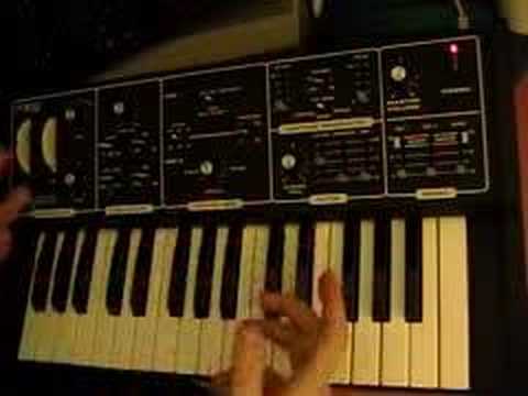 basic analog synthesis on a moog rogue