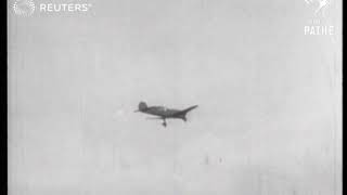 French Pursuit Plane Capable Of 330 Mph 1936