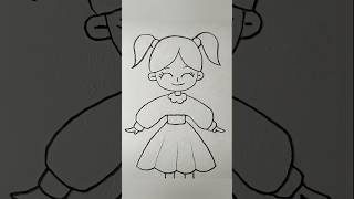 Como Desenhar Uma Bonequinha Fofa Em 5 Minutos Tutorial Po A Po