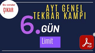 Ayt Genel Tekrar Kampi 6.Gün Li̇mi̇t