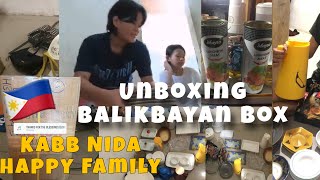 Unboxing Balikbayan Box By Lovingly Beautiful Family Kabb Nida From Kuwait To Cavite Philippines