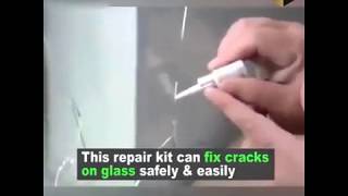 Glass Saver -Upgrade Automotive Glass Nano Repair Fluid Car Windshield Crack Chip Repair Tool Kit 🛠️