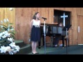Abigail Abby Tyree sings Many a New Day from the Musical Oklahoma