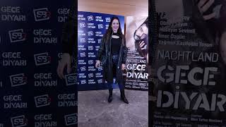 Oyuncu Yıldız Çağrı Atiksoy, Gece Diyarı Isimli Tiyatro Oyununun Galasına Katıldı