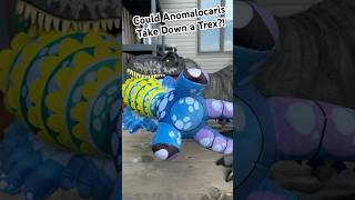 Could Anomalocaris Win In A Fight Against Tyrannosaurus Rex??