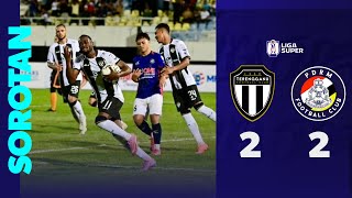 Terengganu Fc 2 - 2 Pdrm Fc Sorotan Liga Super 202526