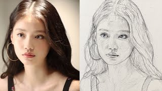 Learn To Draw A Girl With Serene Features Like A Pro