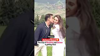 Salman Khan & Karishma Kapoor Awkward Moment