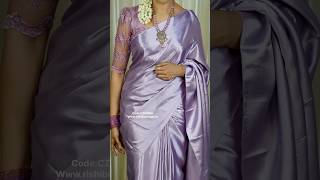 Rs.599 Only. Satin Saree With Net Blouse. Whatsapp 9994658802.Rishiboutique.in