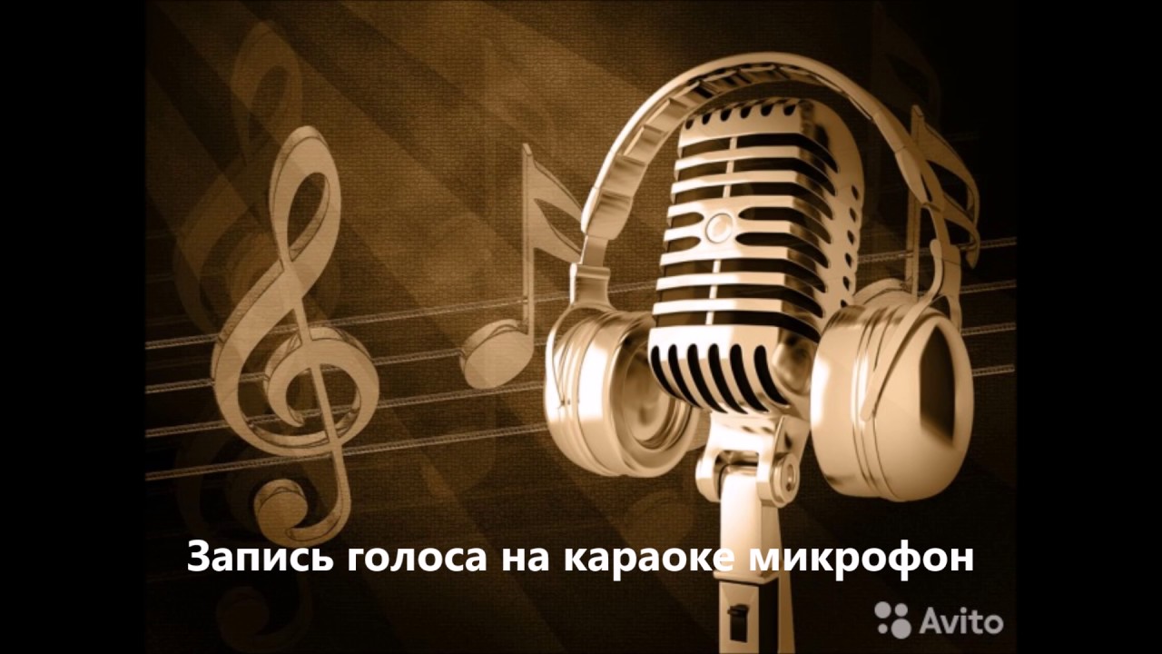 Запись своего голоса в домашних условиях 709