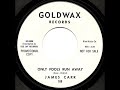 JAMES CARR - Only Fools Run Away