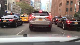 Driving Downtown - New York City - Usa