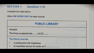Public Library Ielts Listening 720P Hd Audio