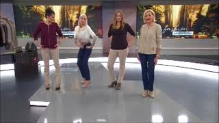 Beate Igel And Sandra Kondula Show Pants