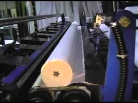 Toilet Roll & Kitchen Towel Making In-Line (Non-Stop, 2800mm).wmv