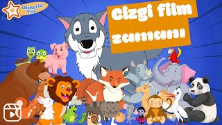 Cizgi Film Zamanı Axmaq Canavar, Lovğa Tülkü, Pişik Və Siçan Və S. - Azərbaycan Cizgi Film Toplusu