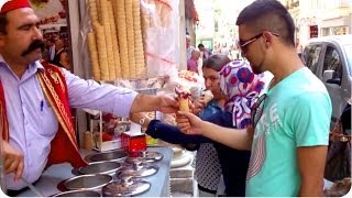 Scream for Ice Cream | Turkish Ice Cream Man Trolls Customers