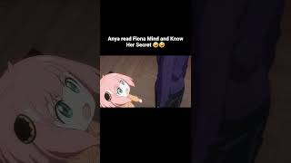 Anya Read Fiona Mind And Know Her Secret - Spy X Family Funny Moments -