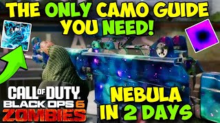 Easiest Camo Farming Guide In Bo6 Zombies Season 1 Unlock Nebula In 2 Days