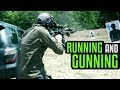 Shooting on the Move with Various Firearms
