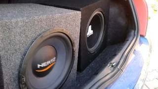 Jl Audio 12W3V2D4 & Hertz Es300 - Renault Clio 2