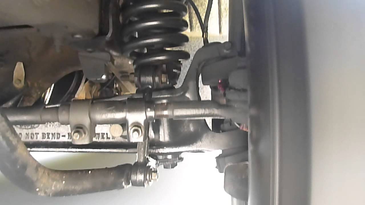 2000 Ford Excursion RWD suspension problems (driver side front wheel) - YouTube