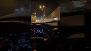 gece Audi 230 km hız Snap snep story