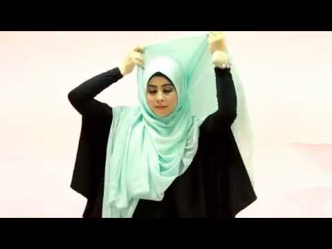 Tutorial Hijab Risty Tagor Syarâi Menutup Dada - YouTube