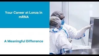 Your Career At Lonza In Mrna