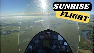 Gyrocopter - Autogiro Ela07 - Sunrise Flight
