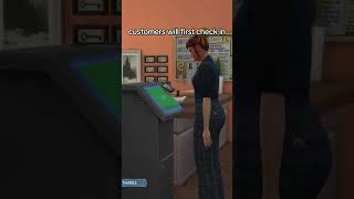 Tried Making A Hotel With The Business And Hobbies Pack In The Sims.