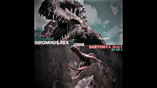 Indominus Rex Vs Baryonyx Rudy