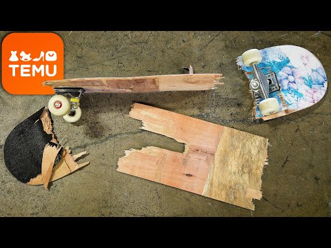 WE BOUGHT THE CHEAPEST SKATEBOARD ON TEMU