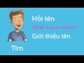Tiếng Anh Trẻ Em Lớp 1 Bài Ngữ Pháp. Hỏi và giới thiệu tên