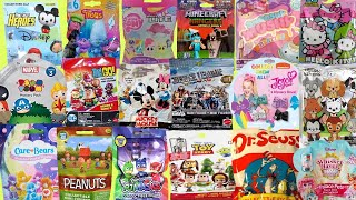 20 Blind Bags Opening Toy Surprises Mickey Mouse PJ Masks Disney Shopkins Smooshy Mushy Trolls Hello