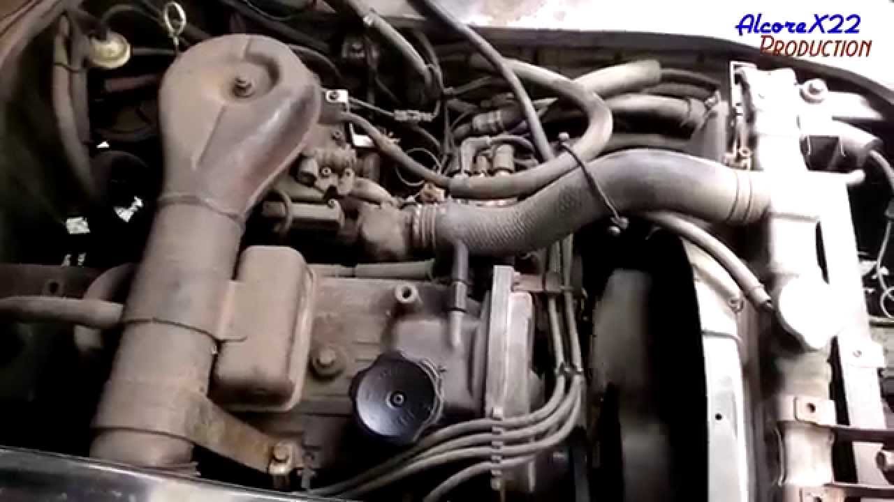 Mitsubishi 4G63(Carburetor) or G63B Engine View - YouTube