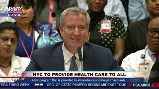 BREAKING: New York City To Provide Health Care To Illegal Immigrants