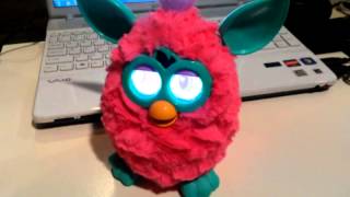Cotton Candy Furby 2012 Dancing