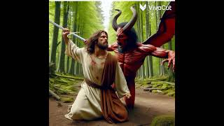 jesus vs satan #jesus #god #catholic