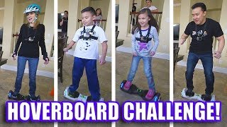 Hoverboard Challenge Family Race Compeion Flashback Week