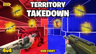 Yred Vs Blue Territory Takedown