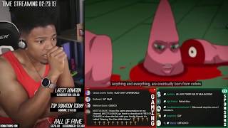 Etika Reacts To SpongeBob SquarePants Anime OP 1 (Etika Stream Highlight)