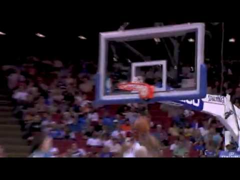 vince carter dunks on 7 footer. Vince Carter drives and one