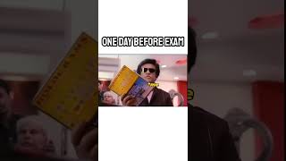 Me One Day Before Exam