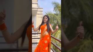 Beautiful Chiffon Orange Colour Saree For Girls Rohit Fashion Club