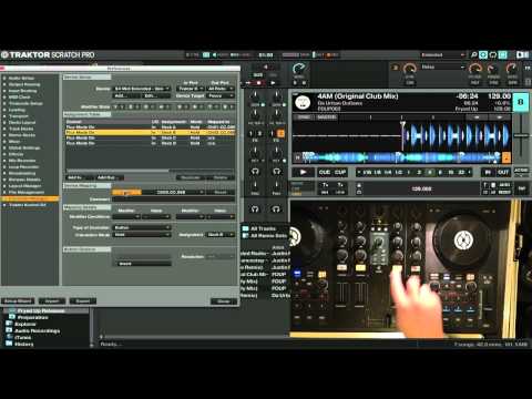 How to control Flux Mode with Traktor S4