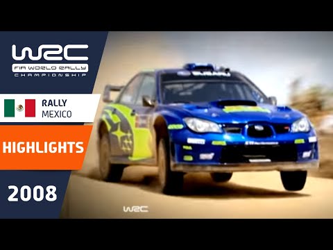 WRC Highlights: Mexico 2008: 52 Minutes