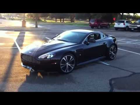 2011 Aston Martin V12 Vantage Carbon Black Edition Start Up Exhaust