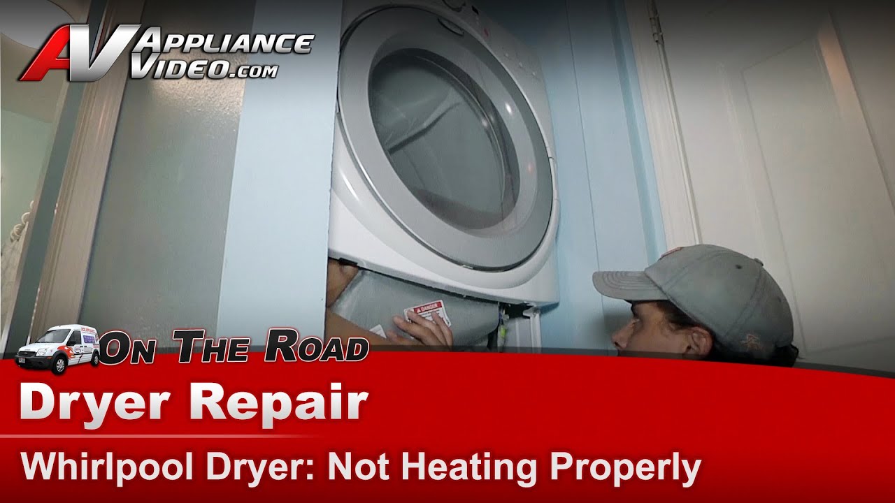 How To Troubleshoot A Whirlpool Dryer That Is Not Heating ...
