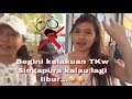 Begini kelakuan TKW singapura saat libur....bikin geleng-geleng gaesss 😲